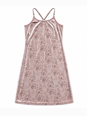 Disney Rose Pink Velvet Slip Dress